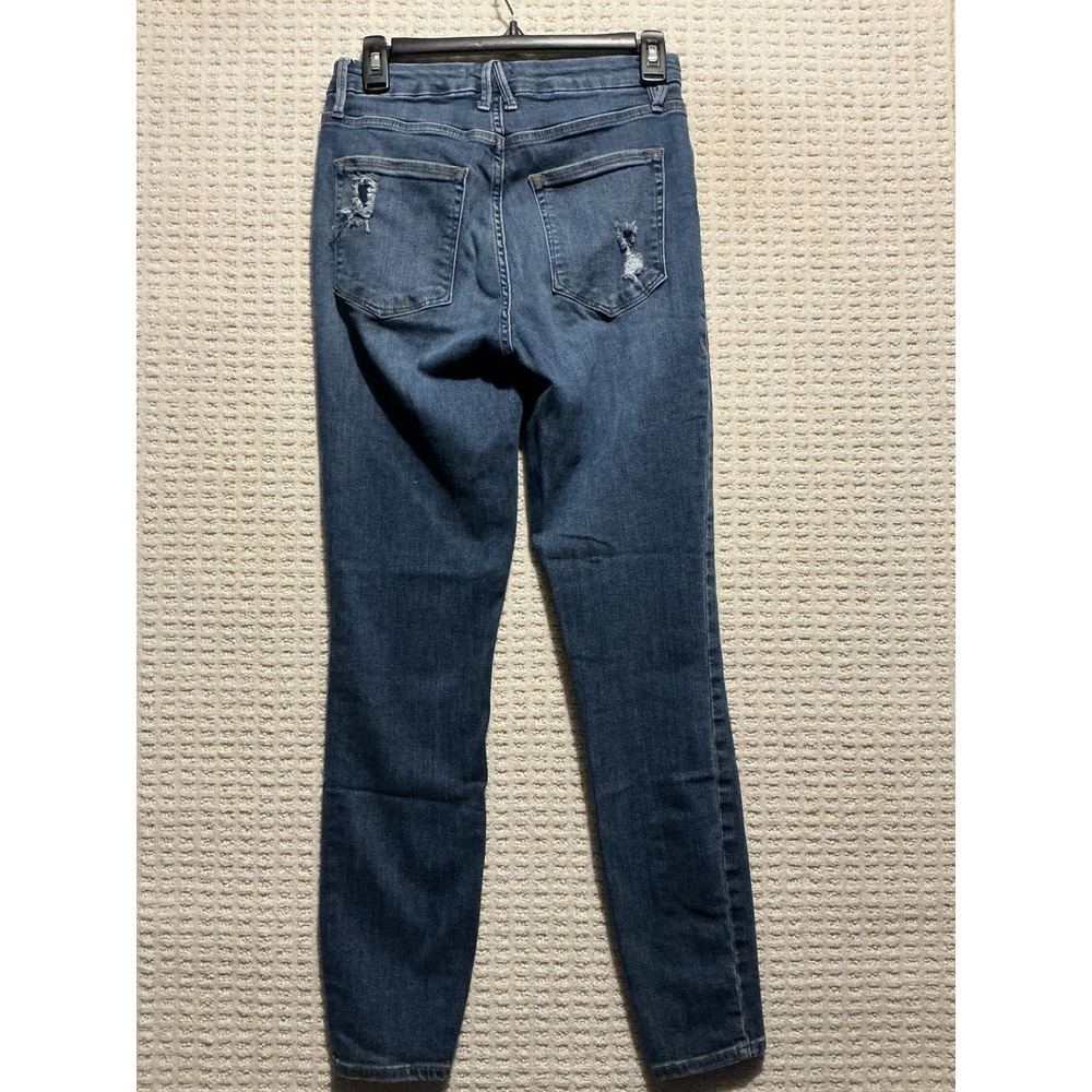 Good American Good Legs Jeans 6/28 GLRH899VT Blue 265 Stretch - Picture 2 of 5